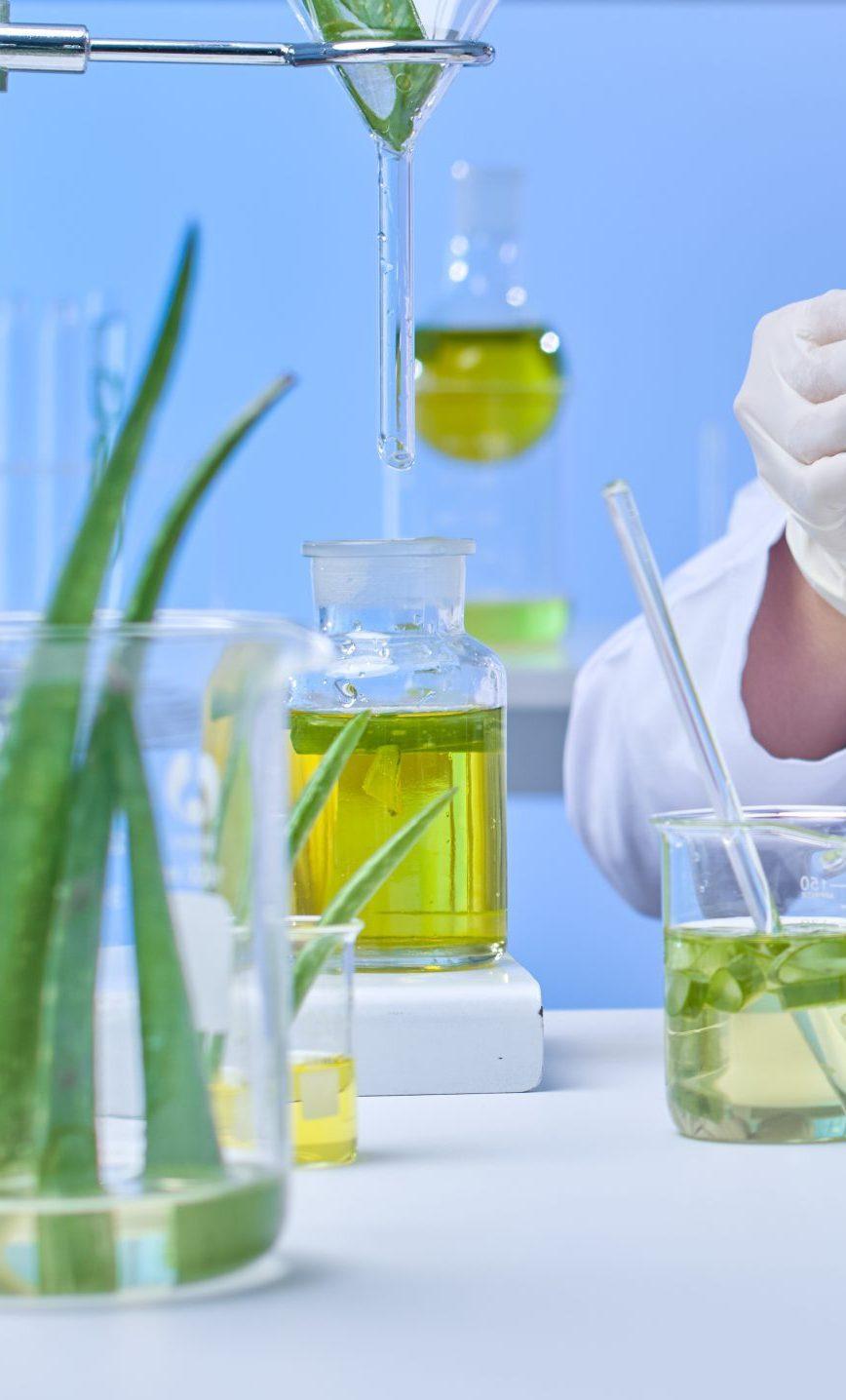 Aloe Vera extract with MAE