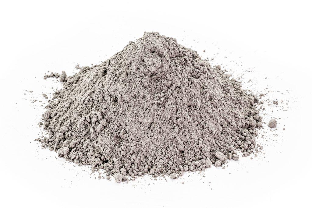 ZInc powder heated with microwave technology