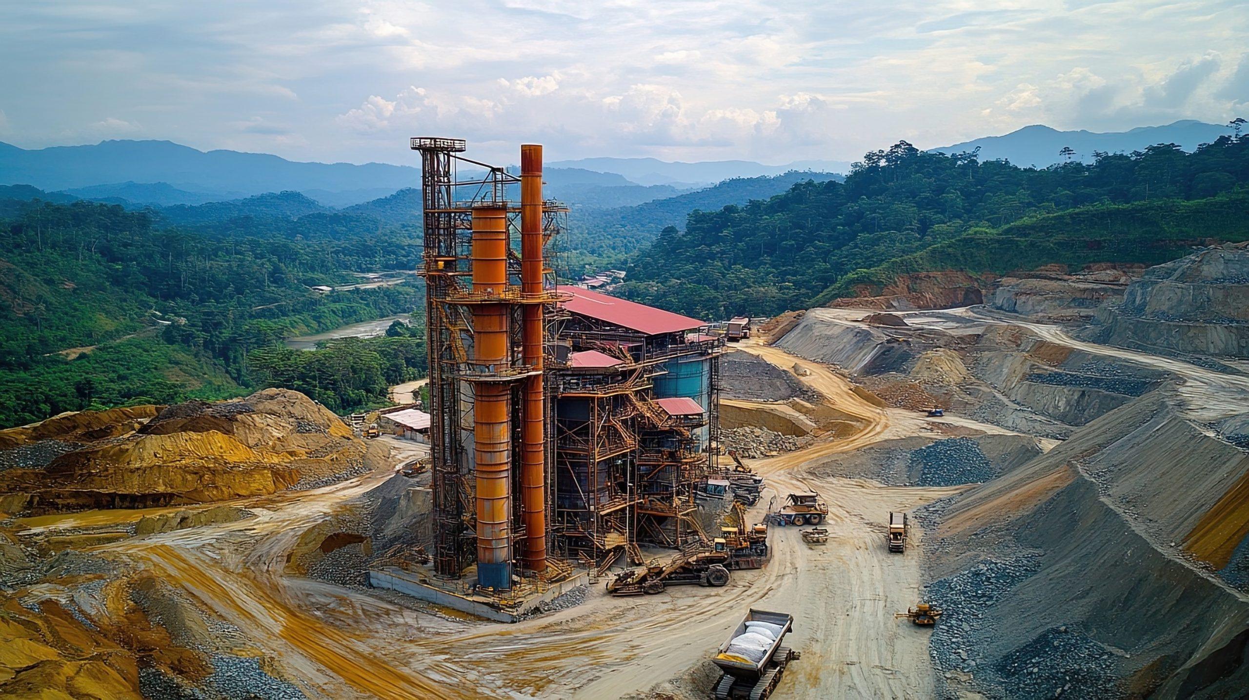 Iron Ore Mining Operations using microwave technology